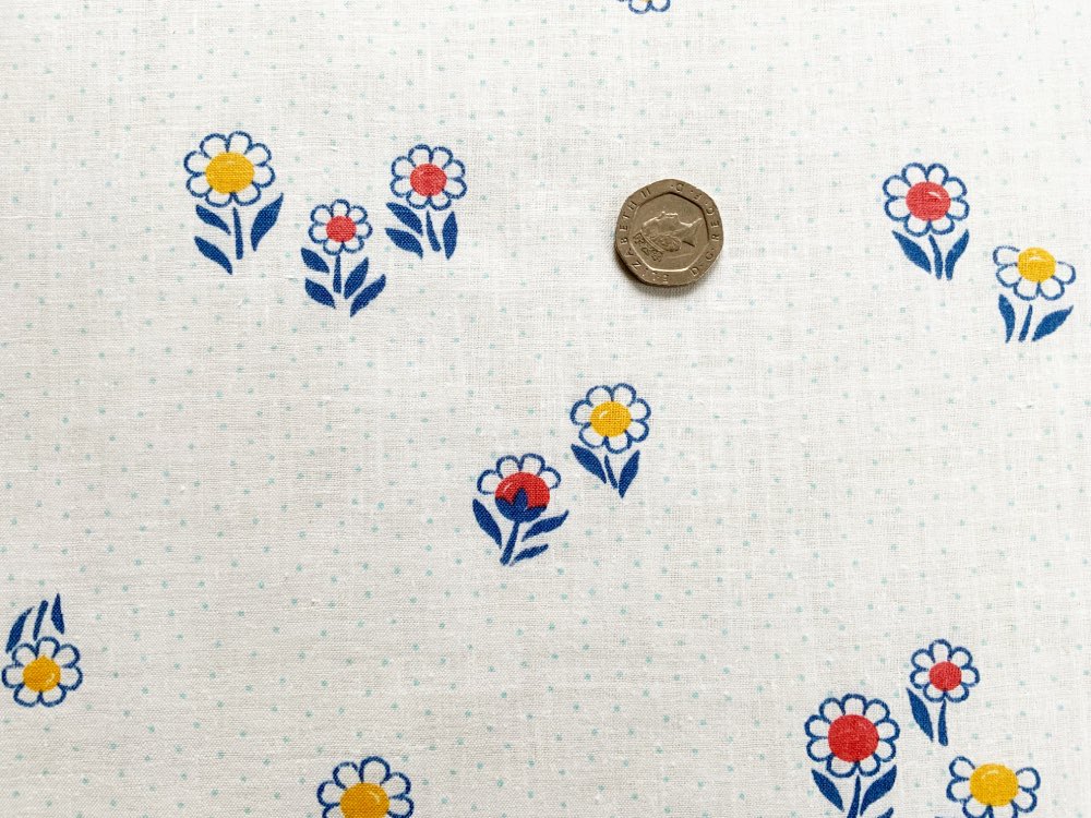 Genuine Vintage Little Weed Cotton Lawn